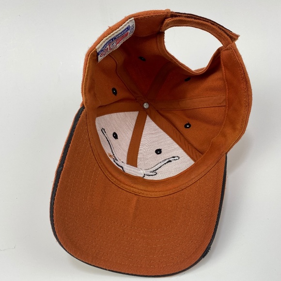 Captains Collection Texas Longhorns Hat Cap Adjustable Orange Acrylic Wool - Picture 5 of 7
